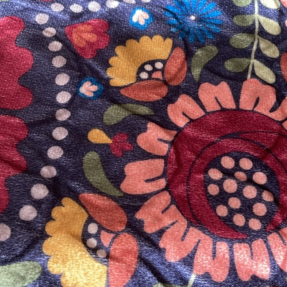 Wayfair velvety king sized comforter and king shams floral deco boho 3 piece set - Picture 6 of 8